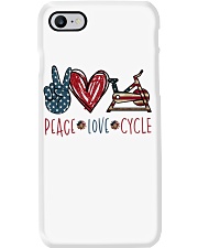Peace Love Cycle Phone Case tile