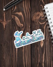 Bigfoot doesn't care Sticker - Single (Vertical) aos-sticker-single-vertical-lifestyle-front-05