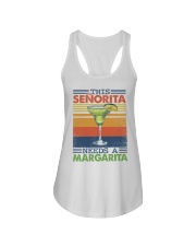 This senorita needs a margarita Ladies Flowy Tank tile