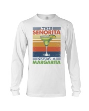 This senorita needs a margarita Long Sleeve Tee tile