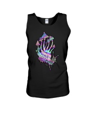 Mushroom Snail Hologram Unisex Tank tile