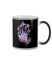 Mushroom Snail Hologram Color Changing Mug tile