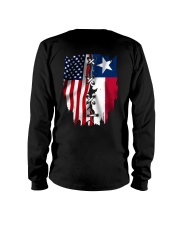 Texas Amercia Flag 4th Of July Long Sleeve Tee tile