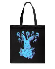 Rabbit Hologram Blurry Tote Bag tile