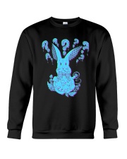 Rabbit Hologram Blurry Crewneck Sweatshirt tile