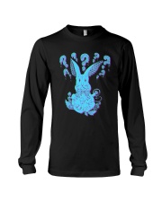 Rabbit Hologram Blurry Long Sleeve Tee tile