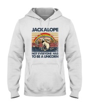 Jackalope Not Everyone Has to be a Unicorn Hooded Sweatshirt tile