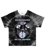 Eat Mushrooms See The Universe All-over T-Shirt front
