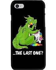 Dragon eat unicorn the last one Phone Case tile