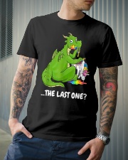 Dragon eat unicorn the last one Classic T-Shirt lifestyle-mens-crewneck-front-6