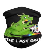 Dragon eat unicorn the last one Neck Gaiter tile