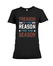 Treason Is The Reason For The Season Premium Fit Ladies Tee tile