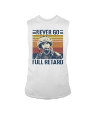Retro Never go full retard Sleeveless Tee tile