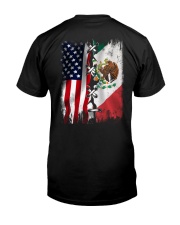 American grown with mexican roots Classic T-Shirt back