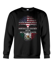 American grown with mexican roots Crewneck Sweatshirt tile