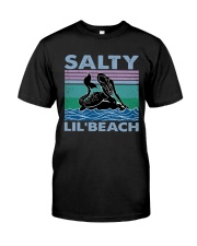 Mermaid Salty Lil Beach Premium Fit Mens Tee tile