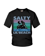 Mermaid Salty Lil Beach Youth T-Shirt tile