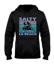 Mermaid Salty Lil Beach Hooded Sweatshirt tile