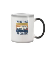 Summer Vintage Car I'm Not Old I'm Classic Color Changing Mug tile