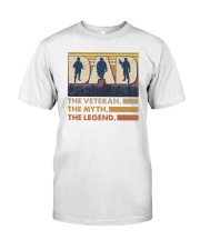 Dad The Veteran The Myth The Legend Premium Fit Mens Tee tile