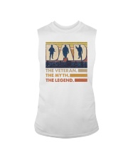 Dad The Veteran The Myth The Legend Sleeveless Tee tile
