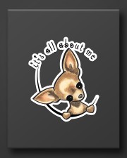 it's all about me chihuahua Sticker - Single (Vertical) aos-sticker-single-vertical-lifestyle-front-08
