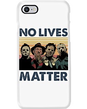 Horror Halloween Characters No Lives Matter Retro Phone Case tile