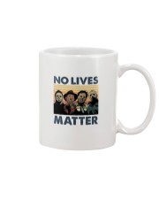 Horror Halloween Characters No Lives Matter Retro Mug tile