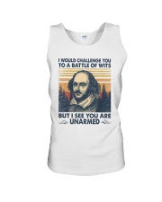 I Would Challenge You To a Battle of Wits Unisex Tank tile