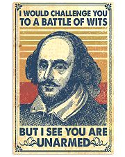 I Would Challenge You To a Battle of Wits Vertical Poster tile