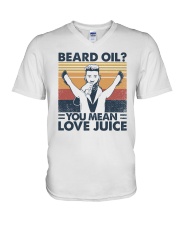 t-beard-280520-01 V-Neck T-Shirt tile
