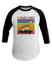 Fabulousaurus Baseball Tee tile