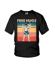 Jiu Jitsu Hugs Summer Vintage Youth T-Shirt tile