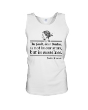 is not in our stars but in ourselves Unisex Tank tile
