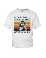 Even the darkest the sun will rise Youth T-Shirt tile