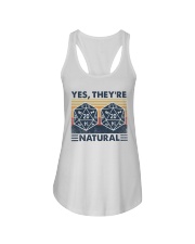 Yes They're Natural Ladies Flowy Tank tile