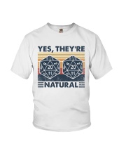 Yes They're Natural Youth T-Shirt tile