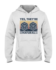 Yes They're Natural Hooded Sweatshirt tile
