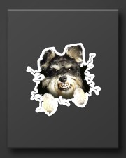 Funny schnauzer breaking glass Sticker - Single (Vertical) aos-sticker-single-vertical-lifestyle-front-08
