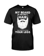 My beard is the only hair Premium Fit Mens Tee tile