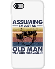 Drum Assuming I'm Just An Old Man Phone Case tile
