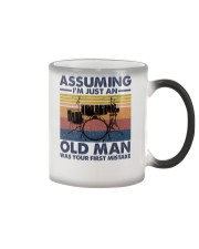 Drum Assuming I'm Just An Old Man Color Changing Mug tile