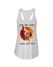 And She Lived Happily Ever After Ladies Flowy Tank tile