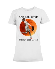 And She Lived Happily Ever After Premium Fit Ladies Tee tile
