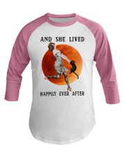 And She Lived Happily Ever After Baseball Tee tile