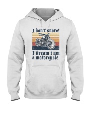 I Don't Snored Hooded Sweatshirt tile