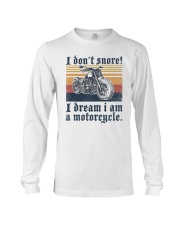 I Don't Snored Long Sleeve Tee tile