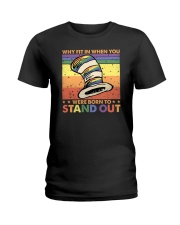 LGBTQ Pride Why Fit In Ladies T-Shirt tile
