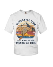 Sloth Kayak Team Youth T-Shirt tile