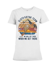 Sloth Kayak Team Premium Fit Ladies Tee tile
